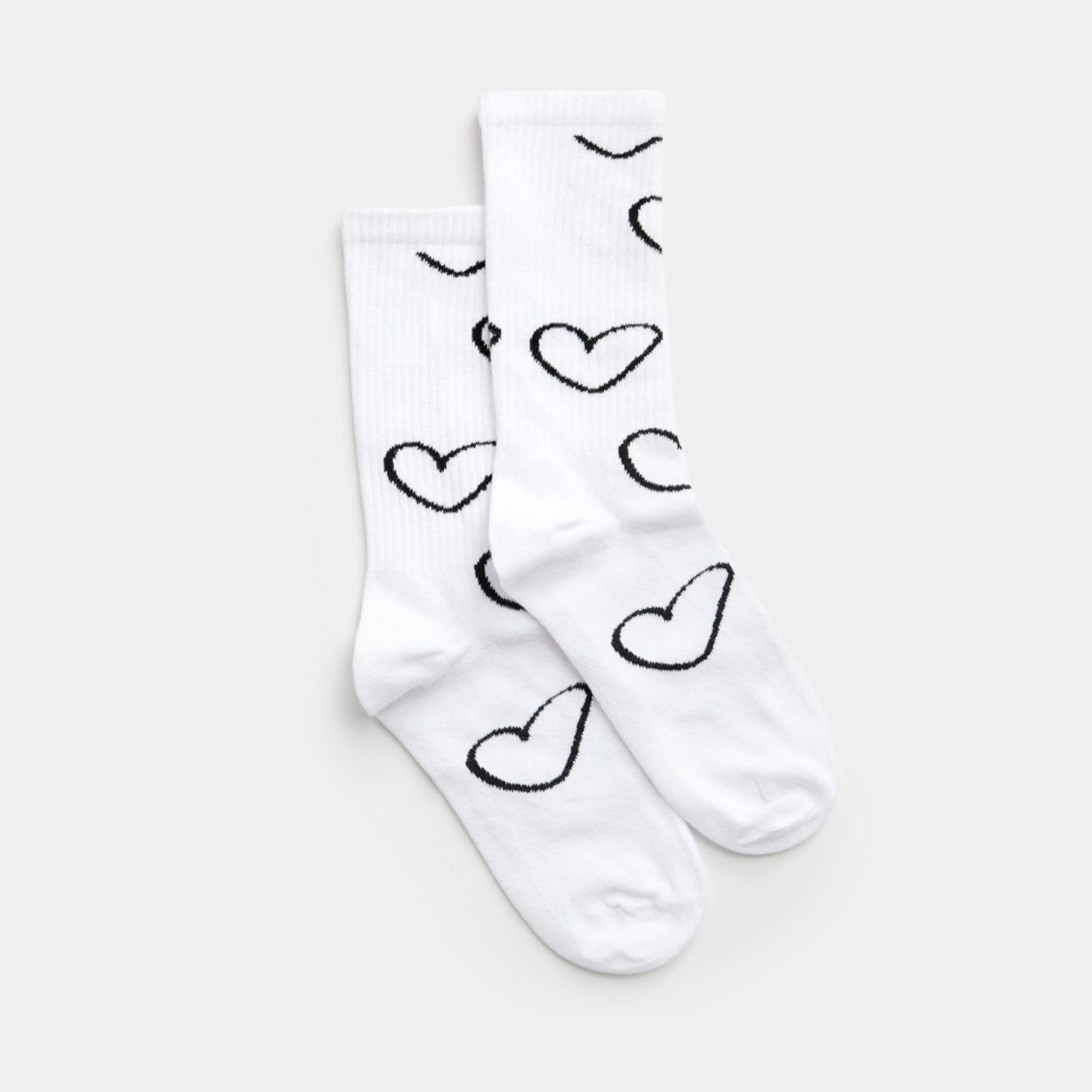 Doodle heart Tennissocken Online