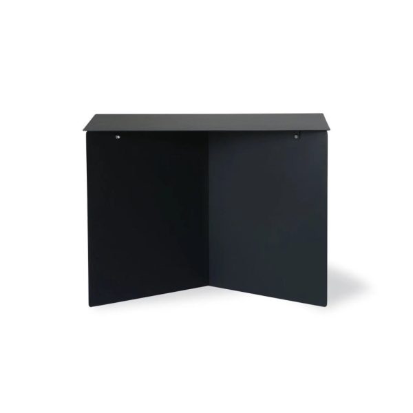 Beistelltisch Metall rechteckig schwarz - HK Living Mode
